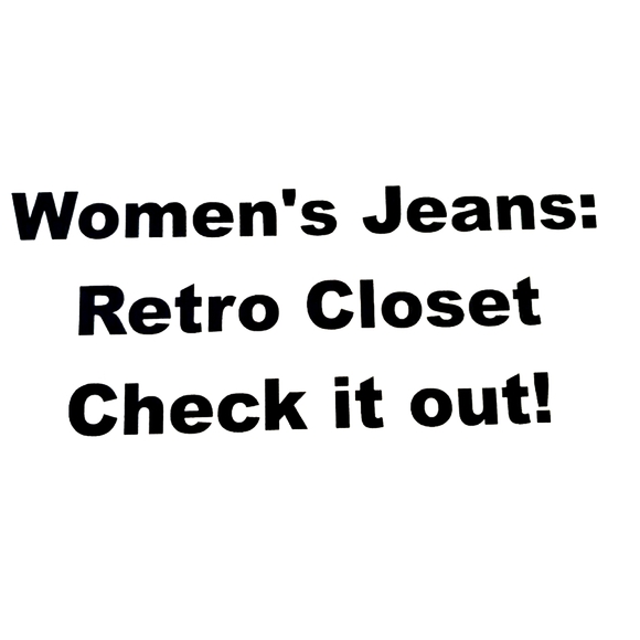 Womens Jeans!!!!!